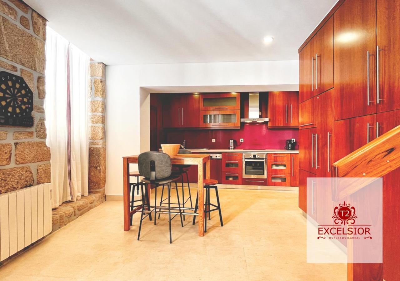 T2 Duplex - Exclusivo No Centro Historico Daire Vila Real Dış mekan fotoğraf